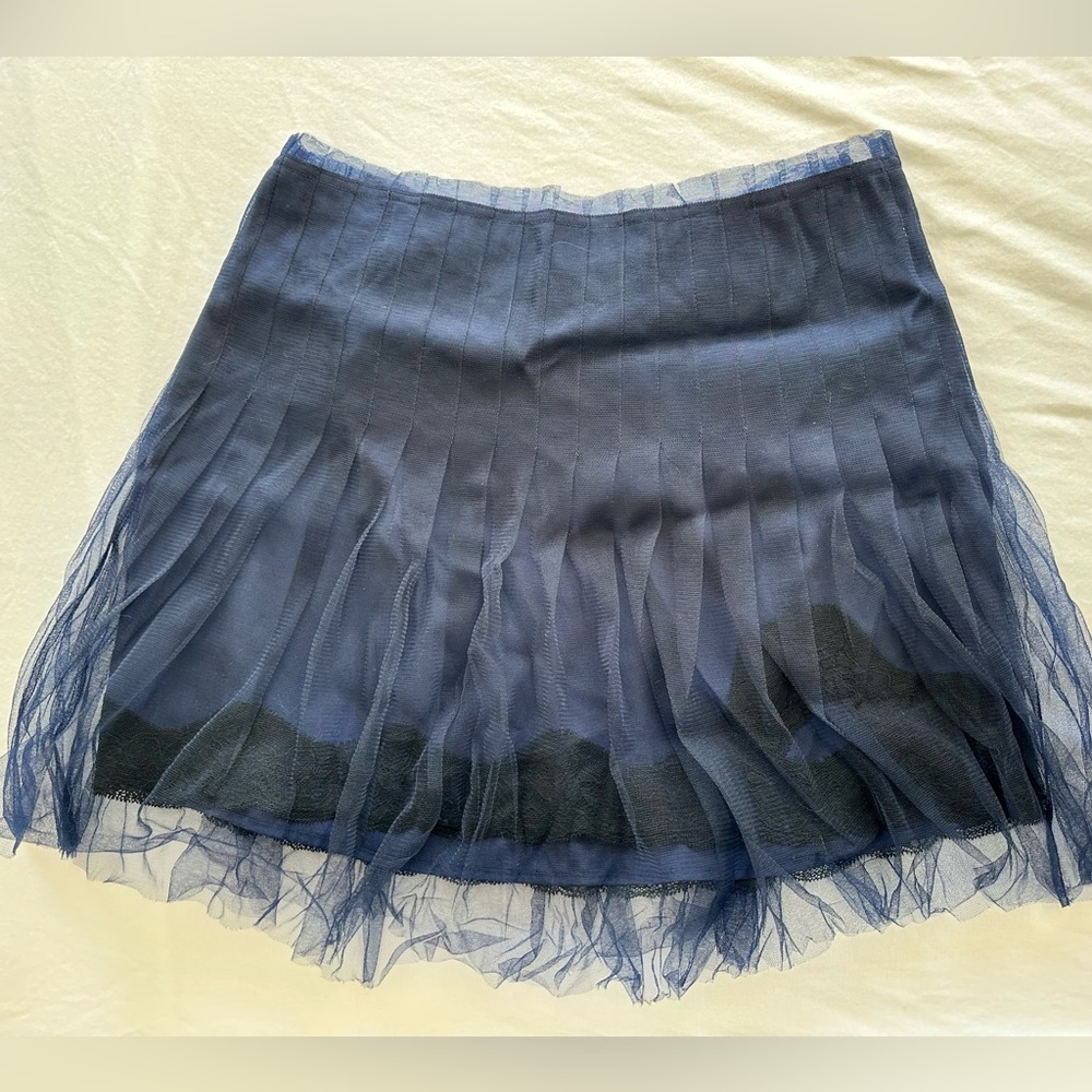 Rodarte for Target 20 year anniversary navy and black skirt size 13